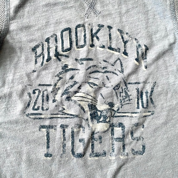 Boys 18m Shirt Brooklyn Tigers Blue Long Sleeve Top Cherokee Brand Toddler - Picture 2 of 4